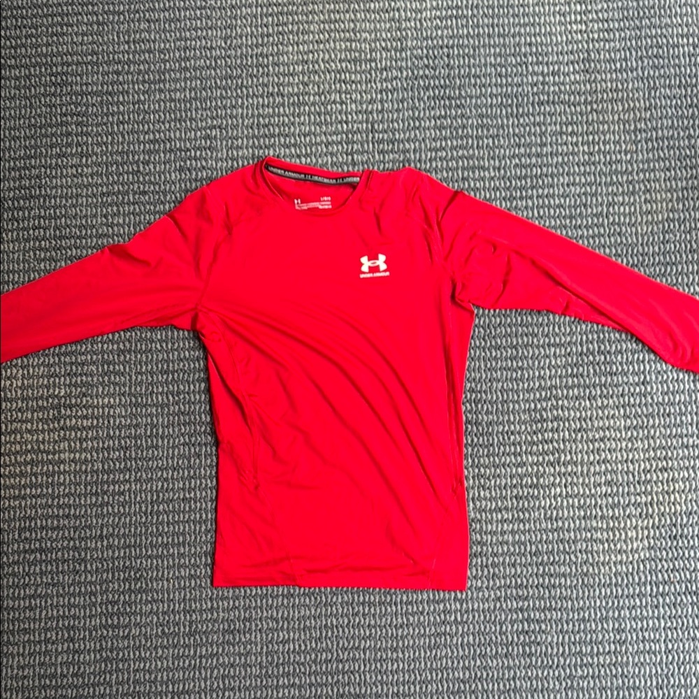 Under Armour Red Performance Top